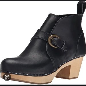 Swedish Hasbeens Petra Clog Sz 38